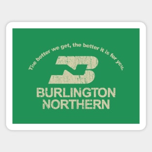 Burlington Northern 1970 Sticker